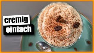 Superschnelle vegane Kaffeecreme aus 3 Zutaten einfach & lecker