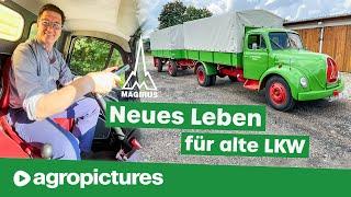 Neues Leben für alte Lastwagen  Hans Thannbichler und seine Magirus Deutz LKW im Einsatz