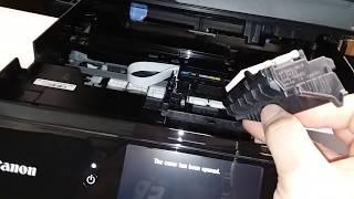 How to remove printhead in Canon Pixma TS9120 TS9150 TS8120 TS6120 TS9020 Printers