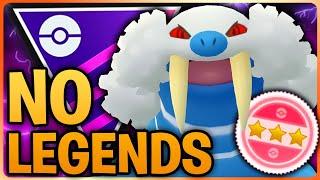 No Legendary *LEVEL 51* 100% Shadow Walrein DESTROYS Landorus in the Master League  GBL