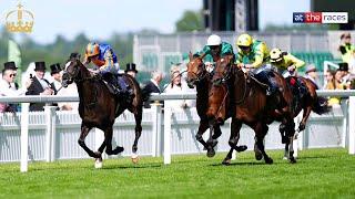 AUGUSTE RODIN and Ryan Moore roar to Prince Of Waless Stakes victory at ROYAL ASCOT