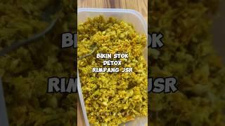 Bikin stok minuman rimpang jsr detox tubuh