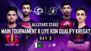 URDU 2023 PMWI Allstars Stage Day 3  Gamers8  PUBG MOBILE World Invitational