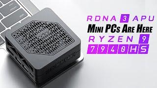 RDNA3 APU Mini PCs Are Here And FAST Ryzen 9 7940HS Hands On Gaming Test Testing