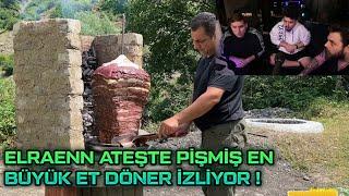 ELRAENN ATEŞTE PİŞMİŞ EN BÜYÜK ET DÖNER İZLİYOR   - RRAENEE CORDİSEPS