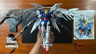 Wing Gundam Zero EW “Ver.Ka” MG 1100  ASMR BUILD  GundamWing Endless Waltz