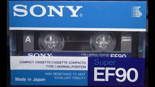 SONY Super EF. 1990 год. Лучшая из лучших. #audiocassette