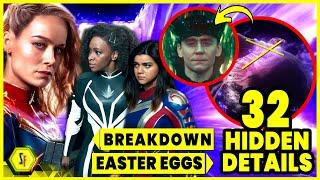 32 HIDDEN DETAILS In THE MARVELS  The Marvels Easter Eggs & MCU References  @SuperFansYT