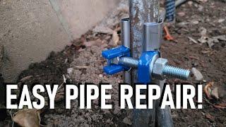 Easily Repair Leaks with a Pipe Repair Clamp