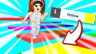  Hey I WON The First Round Of COLOR BLOCK Roblox