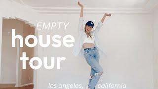 empty house tour  our first home los angeles california