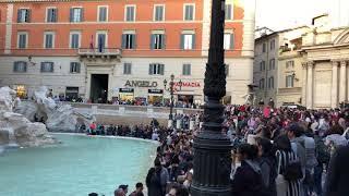 Fontana di Trevi during the day - Rome