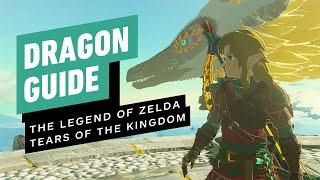 Zelda Tears of the Kingdom - Dragon Locations and Farming Guide