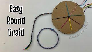 Easy round braid cord - simple and fast