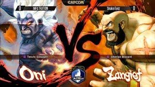 SSFIV AE - Infiltration vs SnakeEyez - NCR2014 - Capcom Pro Tour