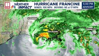 Hurricane Francine makes landfall  The potential impacts of Georgia