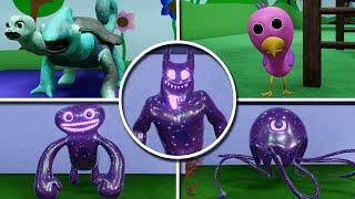 Garten of Banban OFFICIAL RP - All New Morphs Skins Secrets Galaxy Update Roblox Showcase