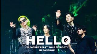 TREASURE - HELLO 4K  2024 TREASURE RELAY TOUR REBOOT IN BANGKOK