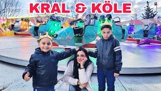 BİR GÜNLÜĞÜNE KÖLE OLMAK KRAL&VEZİR