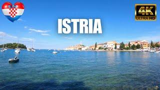 Istria Croatia 4K   Istria Croatia Travel Guide  Rijeka Krk Opatija Hum Pula Poreč Rovinj