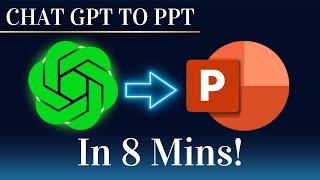 FREE Hacks to Create PPT using Chat GPT in 8 Mins