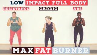 Low impact cardio resistance and core TOTAL body workout.