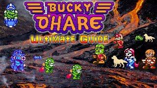 #BuckyOHare Bucky O Hare NES - ULTIMATE GUIDE - ALL Levels ALL Bosses ALL Secrets 100%