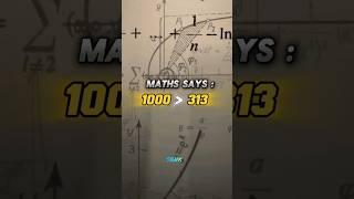 Mathematics 1k more than 313 But History #islam #islamicvideo #shorts