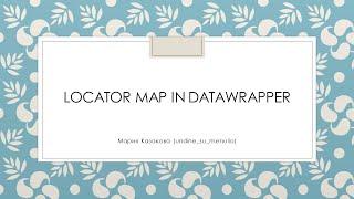 Locator map in DataWrapper