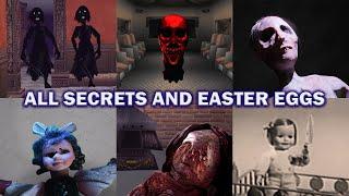 All Secrets & Easter Eggs in The Doll House  Spookys Jump Scare Mansion DLC