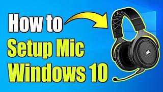 How to Setup Microphone on Windows 10 & Test Mic Easy Method