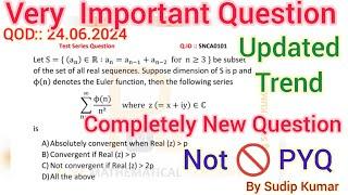CSIR NET Important Question From Complex Analysis  QOD 24.06.2024 Solution  Gate Real Analysis