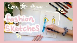 How To Draw Fashion Sketches and Figures