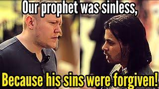Muslim admits Muhammad sinned  Scripture disproves his claims Chris  Speakers Corner Debate