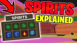 NEW SPIRITS FEATURE EXPLAINED Best Weapons Yet? Giant Simulator