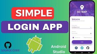 Simple Login App  Android Studio  2024