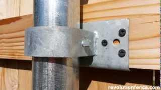 Wood Fence Bracket Comparison  Revolution Fence  Meridian Idaho  208 991-4283