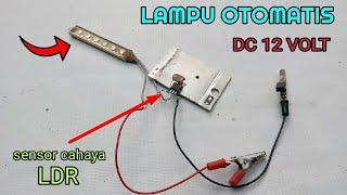 lampu otomatis dc 12 volt