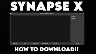 NEW UPDATE HOW TO DOWNLOAD SYNAPSE NEW VERSION ROBLOX FREE EXECUTOR* Not Patch*