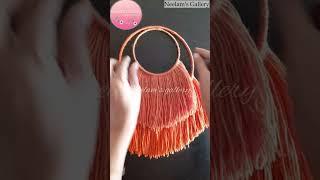 Woolen Crafts  Yarn Crafts  Woolen Craft Idea  Wall Hanging  #shorts #youtubeshorts #viralshorts