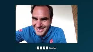 The best of Roger Federer Great chat between the legend Roger Federer and Gustavo Kuerten