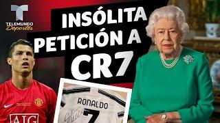 La insólita petición de la Reina Isabel para Cristiano Ronaldo  Telemundo Deportes