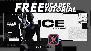 How To Make A FREE Fortnite Esports Header In Pixlr Tutorial + Template