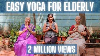 Easy Yoga for Senior Citizens  Chair Yoga  Seated Exercises for the Elderly Yogalates with Rashmi