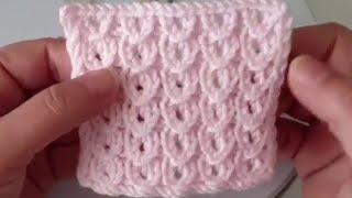 Kahve Çekirdeği Örgü Modeli #crochet #knitting