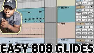 How to GlideSlide 808s in Ableton Live 11  Making DRILL Type Beats  Producer tips