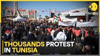 Tunisia Thousands protest against deteriorating living conditions  World News  WION