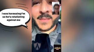 Frauditor harasses cop and gets tickets