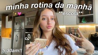 minha rotina da manhã 5AM estudando 