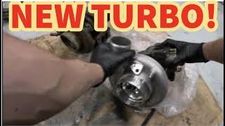 Caterpillar 3126B  C7 NewUpgraded Turbo and Exhaust Manifold Installation in my RV